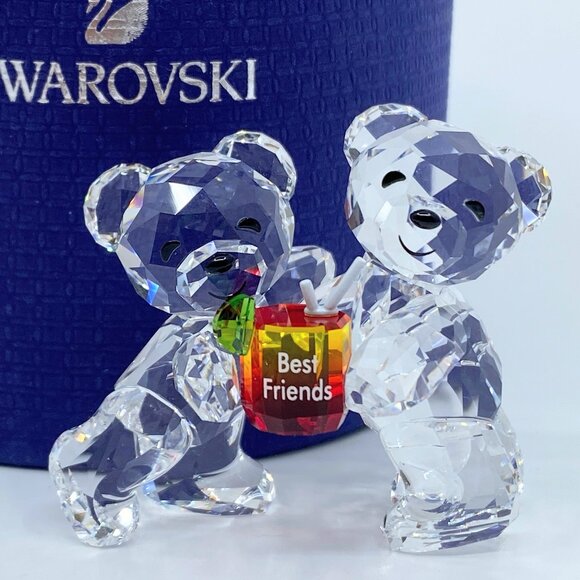 Swarovski Kris Bear Best Friends Figurine New in box # 5491971 S155